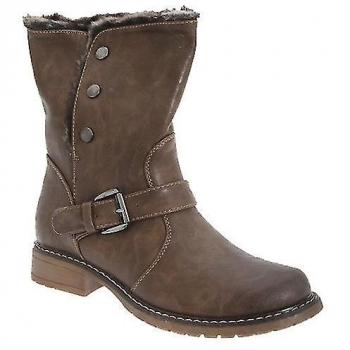 Stivaletti Biker Donna Cats Eyes DF215 Marroni