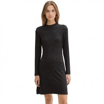 TOM TAILOR Denim Abendkleid in Melange Optik