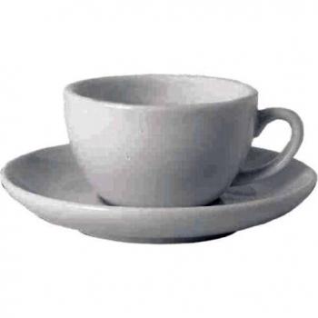 Classic White Ceramic Cappuccino Cup - Capacity: 200ml (7oz)
