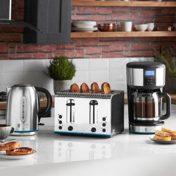 Oster TSSTTRJX3-Wide Range 4-Slice Long Slot Toaster, Stainless Steel