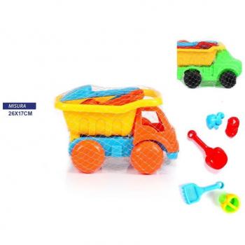 Set 5 Pezzi Giocattoli da Spiaggia