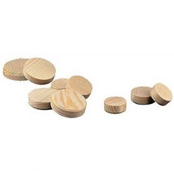 Piatto cono D.30mm legno di pino cont.per scatola circa 260 pz