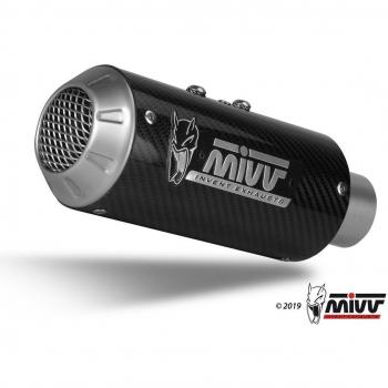 Silenz. Slip‑on Mivv Mk3 non omologato per Kawasaki Ninja 00 2018‑20/z00 2019‑20 K.07.sm3c Carbon Not Homologated