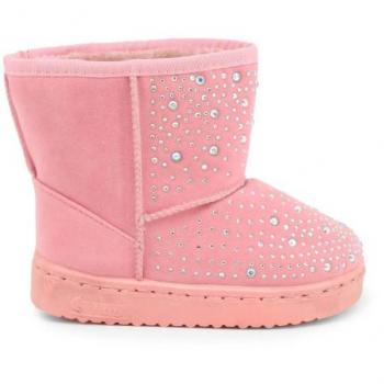 Sparkle Fur-Lined Ankle Boots