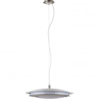 Colgante LED EGLO Moneva‑Niquel Ø 48,5 cm