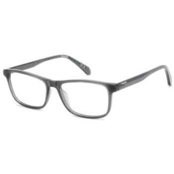 Polaroid PLD D598 KB7 Men's Grey Eyewear, 55mm – Free Lenses + Blue‑Block