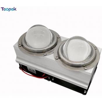 High Power LED Aluminum Heat Sink Cooling Fan 100W-200W