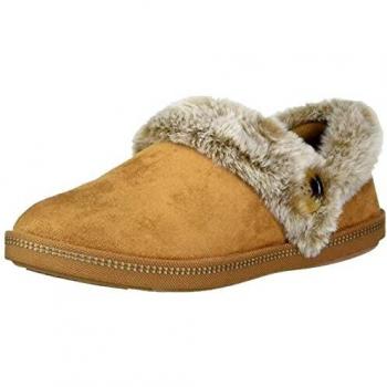Skechers Pantofole Cozy Campfire, Castagna, 40 EU