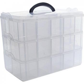 Caja Transparente de Pegatinas “OrganizaCinta”