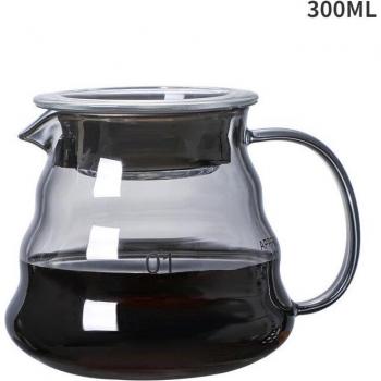 Smoke Gray Cold Brew Coffee Pot with Filter Cup