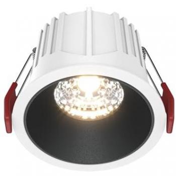 Maytoni Alfa LED Downlight Redondo Regulable Empotrable Blanco/Negro 1050 lm 3000 K