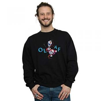 Olaf Jump Sudadera Hombre Frozen 2 M Negra