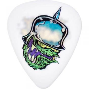 Jim Dunlop Dirty Donny 36 Pack Médiators Tête de seau Blanc 0,60 mm