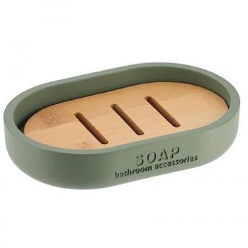 Juego de accesorios de baño Tendance - Verde Caqui