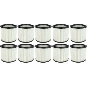 VHBW - Filtro Tondo 10x per Aspirapolvere Einhell
