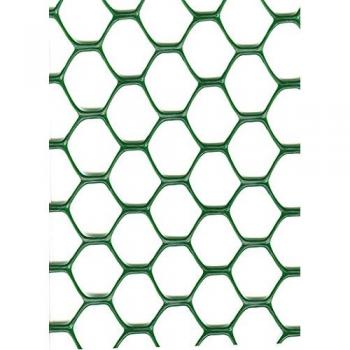 Rete di Sicurezza per Recinzioni in Plastica EXAGON Verde 0,5 x 5 m