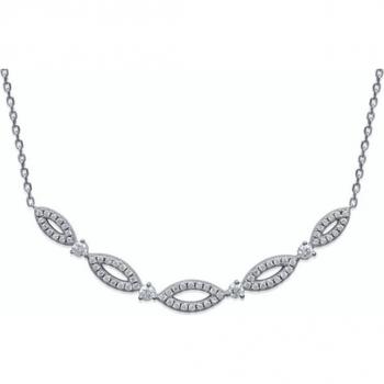 Collar 'Sissi' de Plata Rhodiado