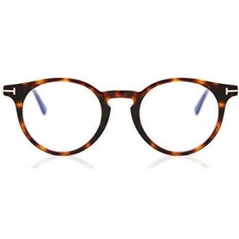 Tom Ford Stylish Ft5557-B 052 Brown Unisex Glasses ONE SIZE