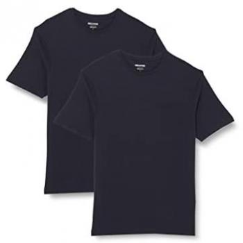 HECHTER PARIS T-Shirt mit Logo-Stitching, Größe M - men - Marine - M
