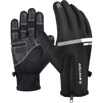 Fleece Full Finger Touchscreen Gloves for Winter