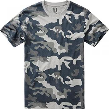 Brandit Premium T-shirt i vitt och blått 6XL