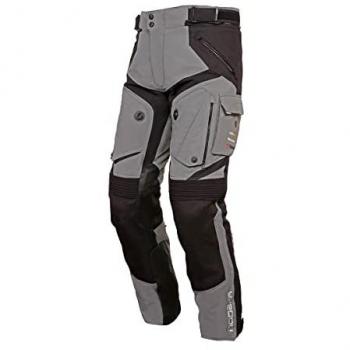 Modeka Panamericana 2 T-shirt Pantaloni Moto Nero-Grigio M