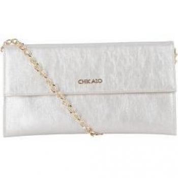 Chika10 para mujer. Bolso de mano Premier 01 Plata Chika10