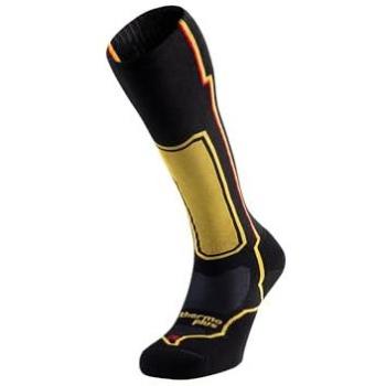 Calcetines Montaña Lurbel Alpine Six Negro/Amarillo TrailPro