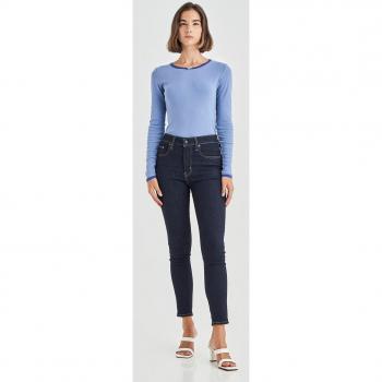 Jeans Femme Levi’s Navy 18882-0626, Hautes Tails, Étroit