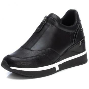 Xti Damen Wedge Sneaker 143080-BLACK