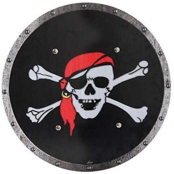 Rundschild Pirat Holzschild