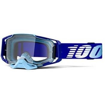 100% Armega Goggles Royal/Clear Lens