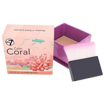 W7 The Boxed Blusher - Colorete en polvo - Coral Tranquilo