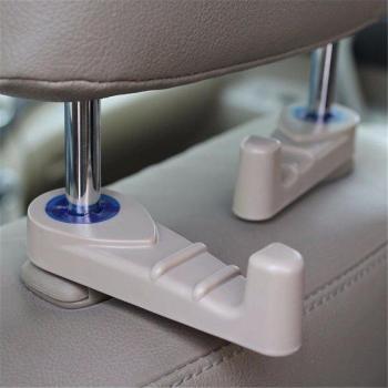 2-Pack Car Seat Coat Hook Purse Bag Organizer