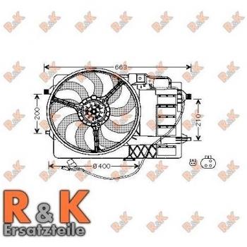 BW7506 Ava CoolMax Radiator Fan