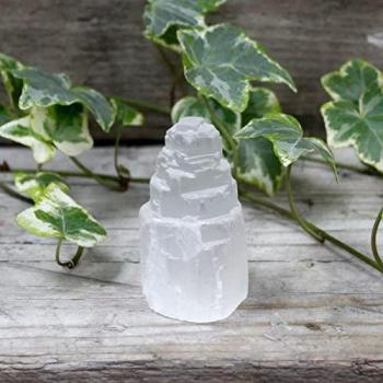 Natural Selenite Spire 5 Cm