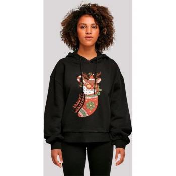 Kapuzenpullover F4NT4STIC Hippie Rentier Weihnachten, Damen, Gr. XS