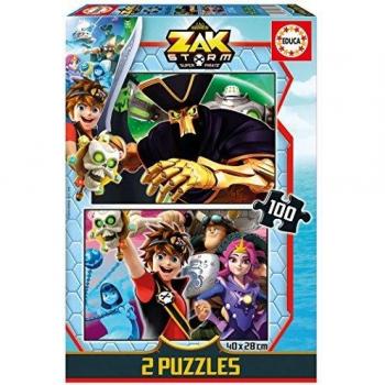 Puzzle Zak Storm 2x100 Piezas