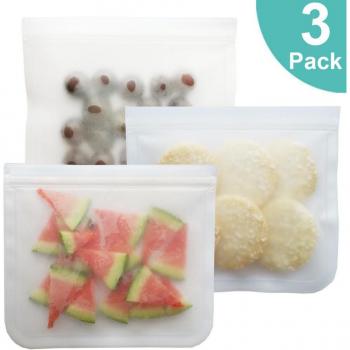 Contenedor de silicona para almacenamiento de alimentos
