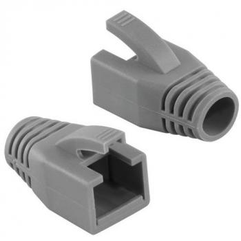 MicroConnect Stivale Cat7 Resistente a Strappi con Cavo + Spina – Grigio