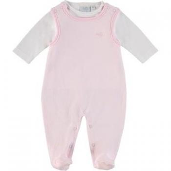 Tutina Neonata Rosa e Grigio FEETJE