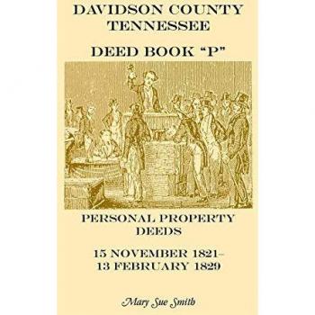 Davidson County Tennessee Deed Book P