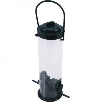 Windproof Rainproof Round Metal Hanging Bird Feeder Large Food Ring