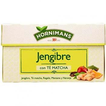 Hornimans - Infusión de Jengibre con Té Matcha 100% Natural 20 bolsitas
