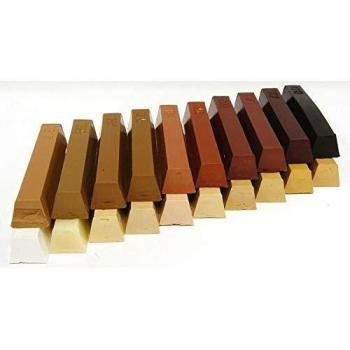Cires malléables teintées - Teinte chêne clair - Pack de 2