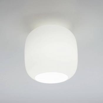 Plafón Murea Casablanca de Ópalo Blanco 25 cm