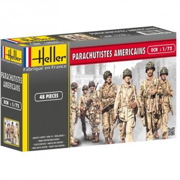 Parachutistes américains - Modèles militaires - Heller
