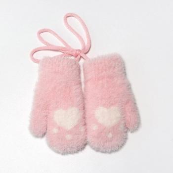 Warmom Kids Winter Warm Gloves - Hand-printed Design