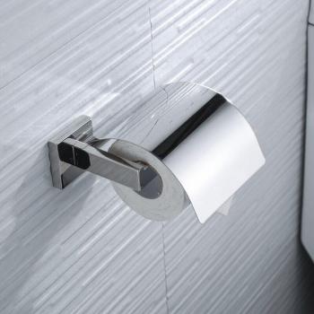 Set de Baño: Soporte de Papel, Toallero y Cepillo