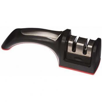 Aiguiseur Double Action Noir 19cm